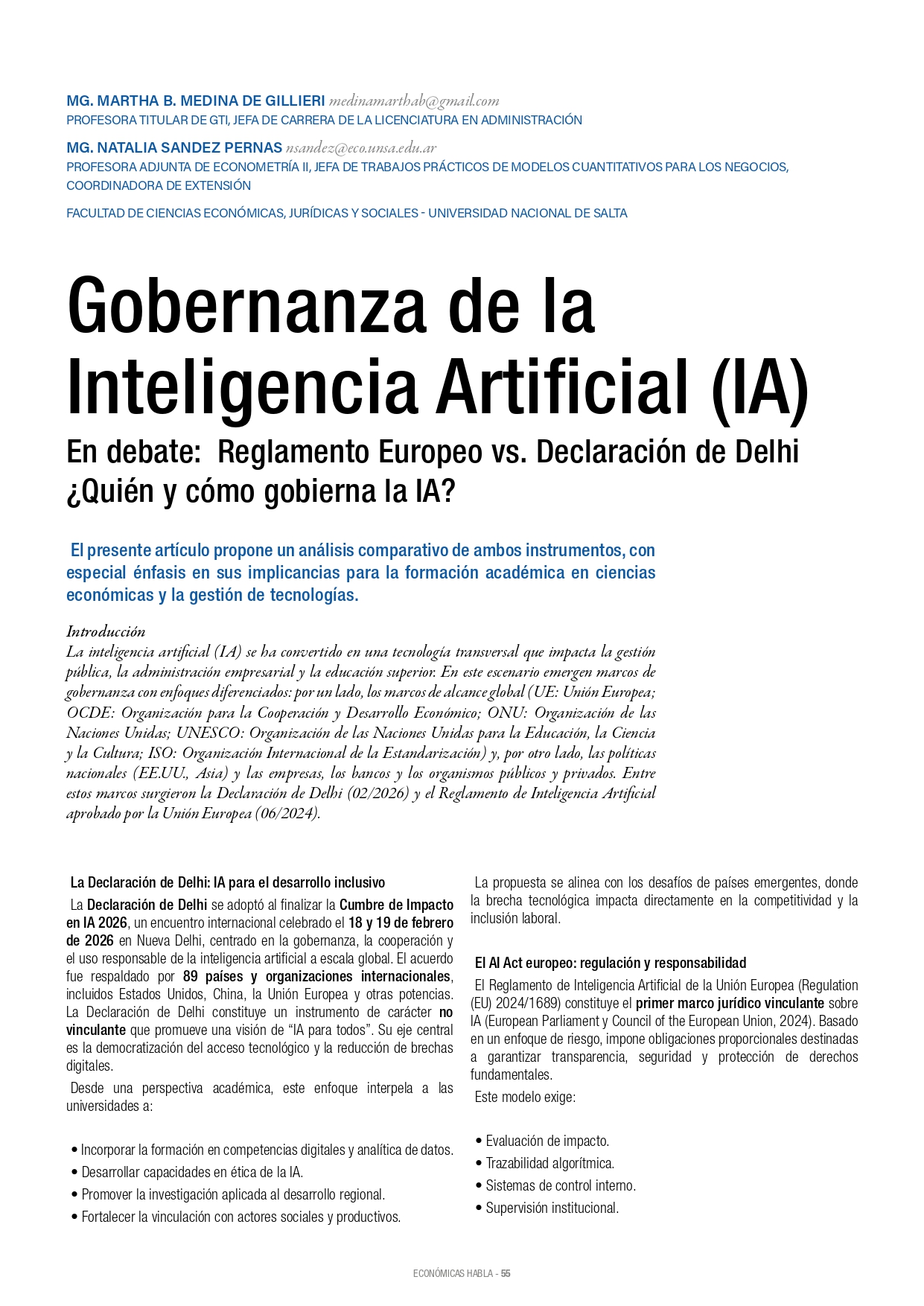 Gobernanza