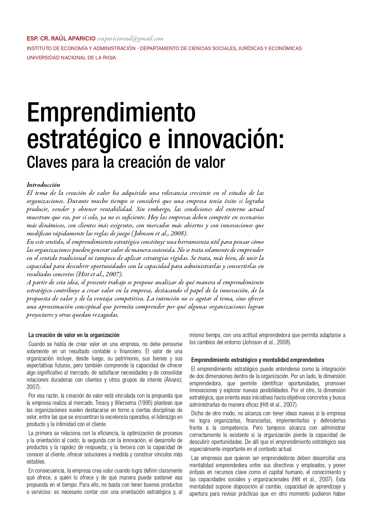 Emprendimiento