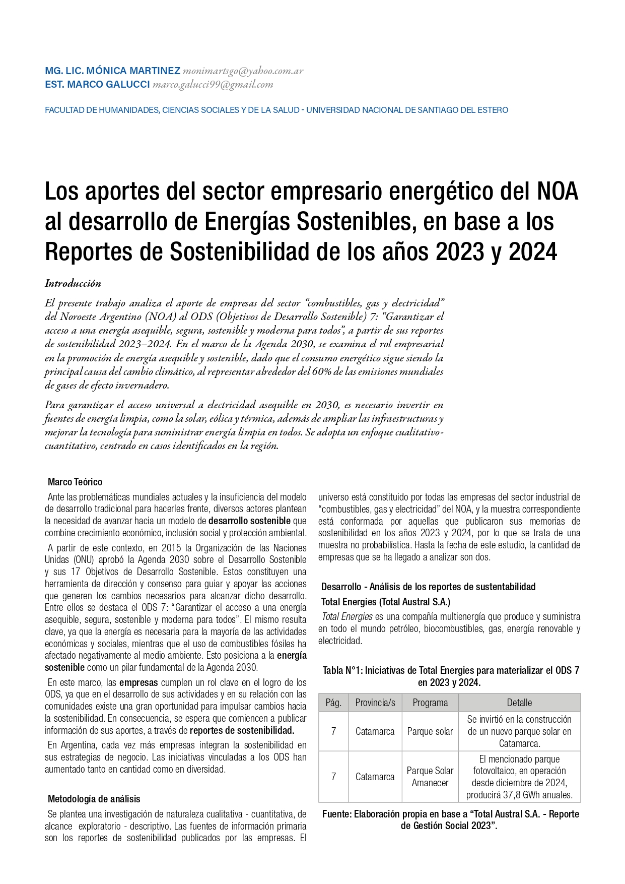 Sector empresario
