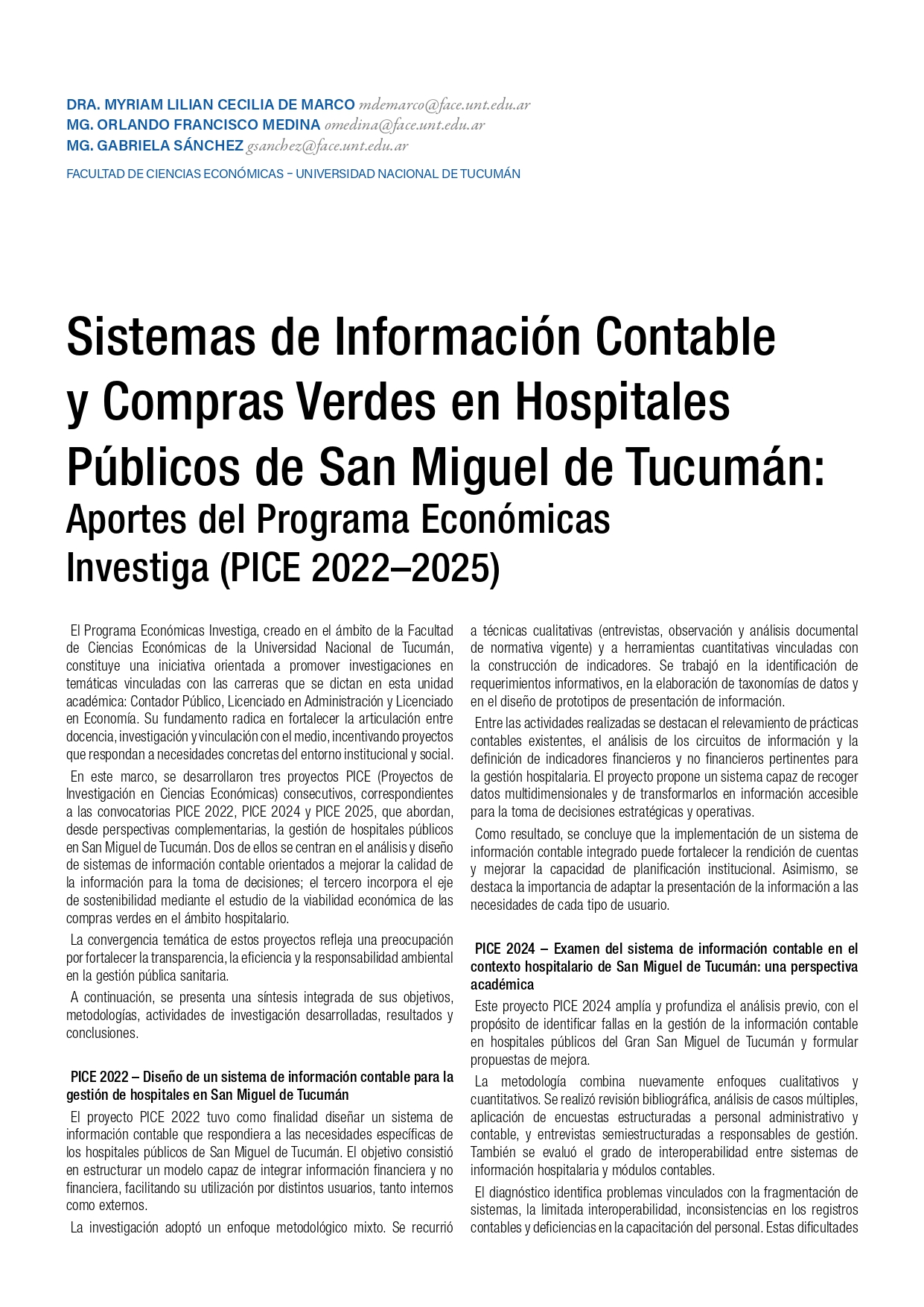 Sistemas